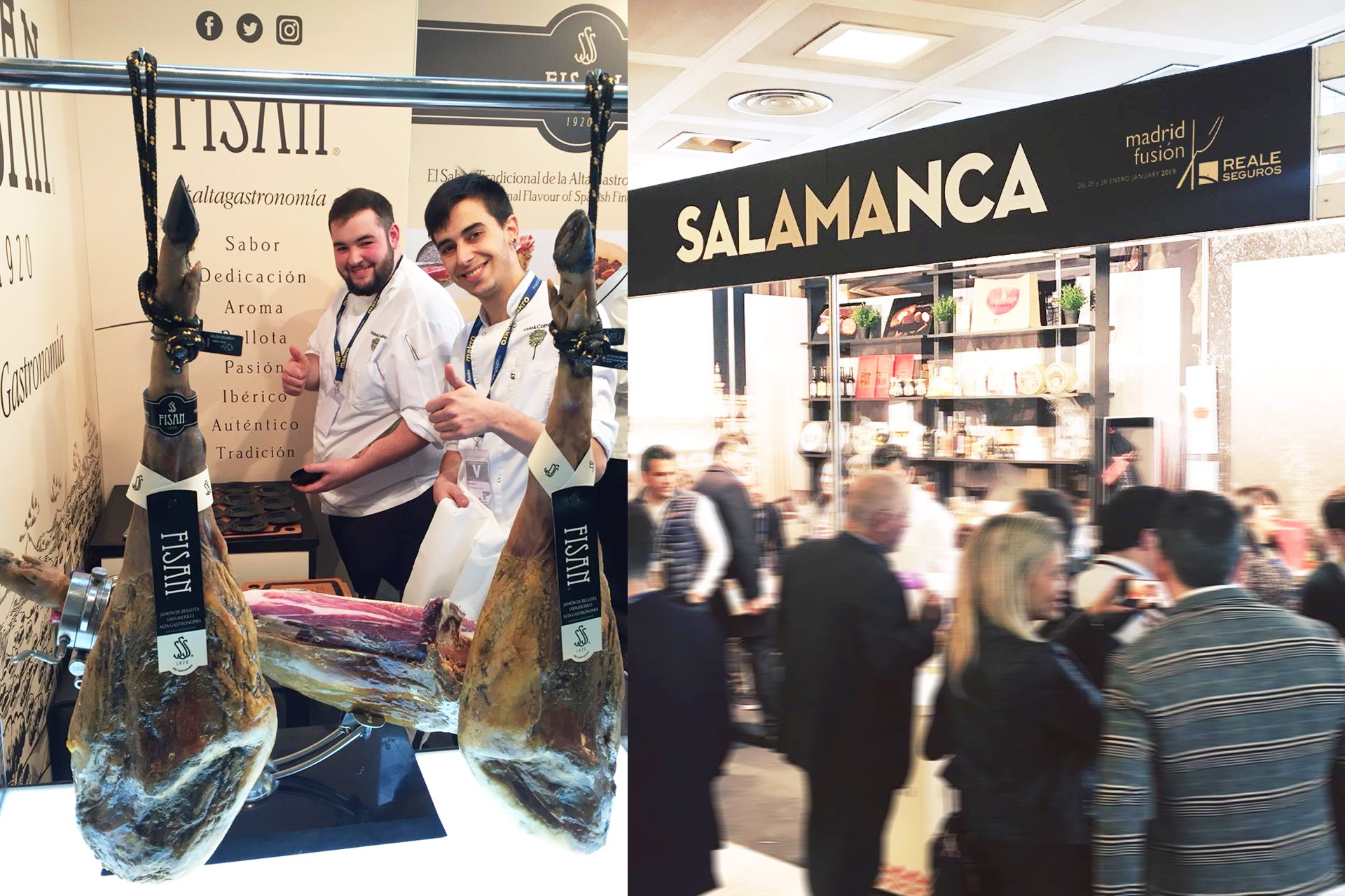 Vida&Comida Salamanca_en_Madrid Fusion 2019 Stand FISAN