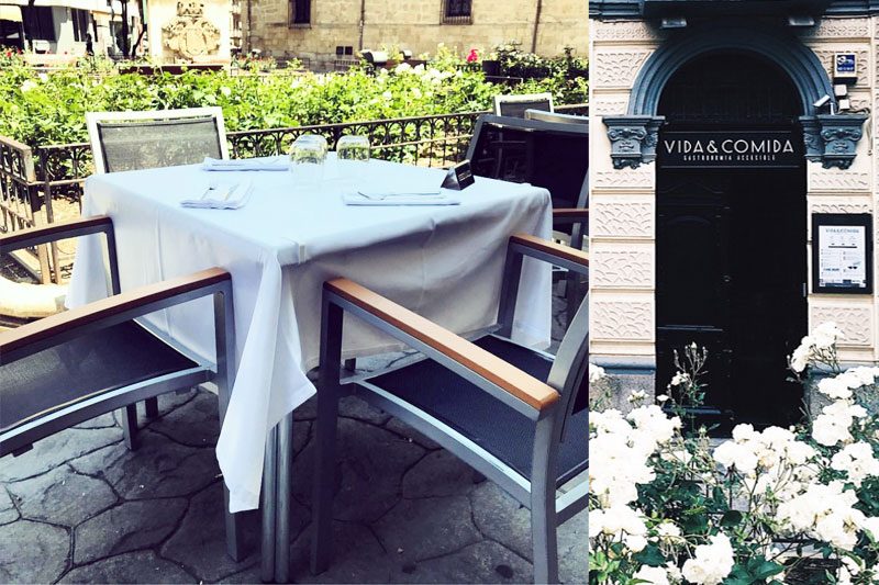 Terraza con encanto en Salamanca zona centro