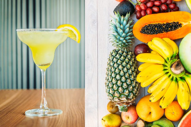 Foodie Palabras Mocktails frutas