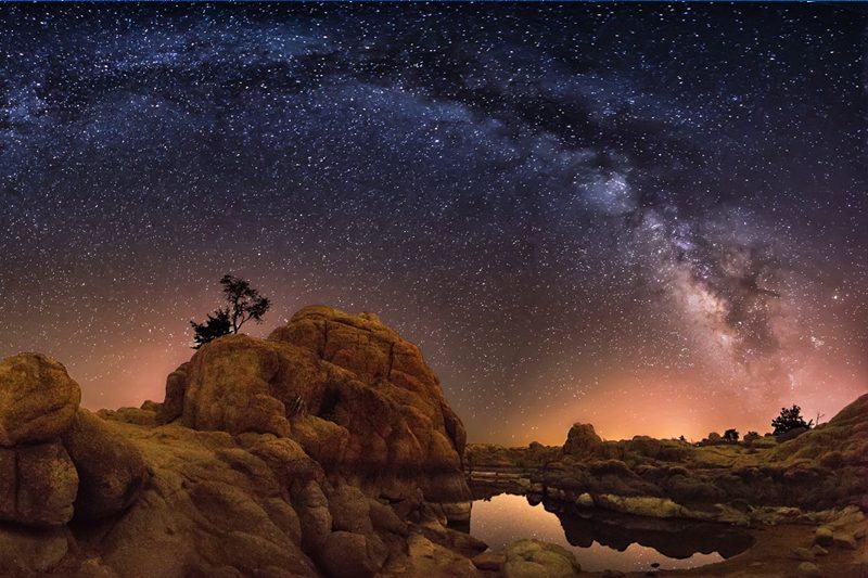 lluvia de Perseidas Salamanca fotografía