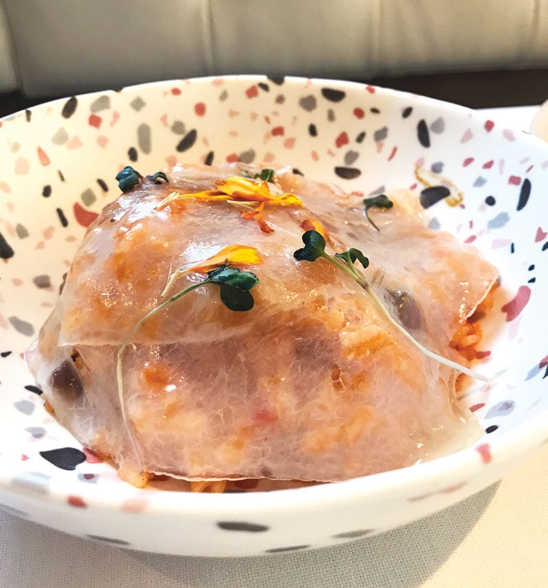 Arroz de presa ibérica y velo de papada Vida&Comida