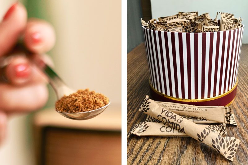 Panela integral y reducir azúcares