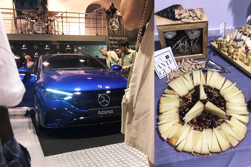 Evento Nuevo Mercedes EQE Quesería La Antigua