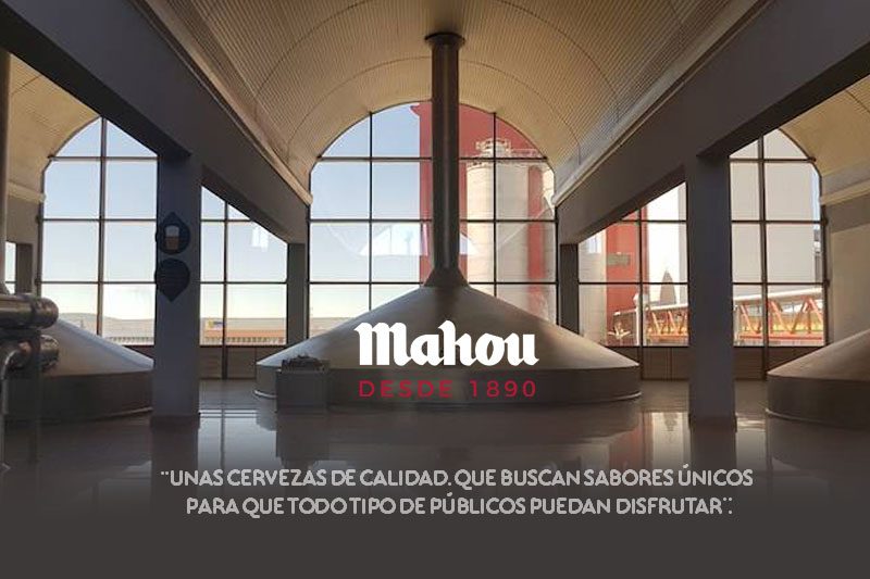 fábrica cervezas premium Mahou 